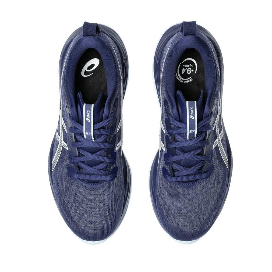 Asics Shoes Asics Women's Cumulus 27 Running Shoes in Indigo Blue/Cool Grey SS25 - Up and Running
