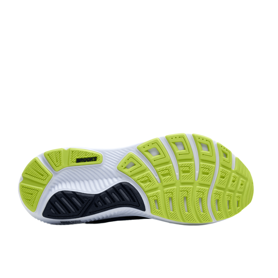 Brooks Shoes Brooks Men's Ghost 17 Running Shoes in Peacoat/Lime/Blue AW25 - Up and Running