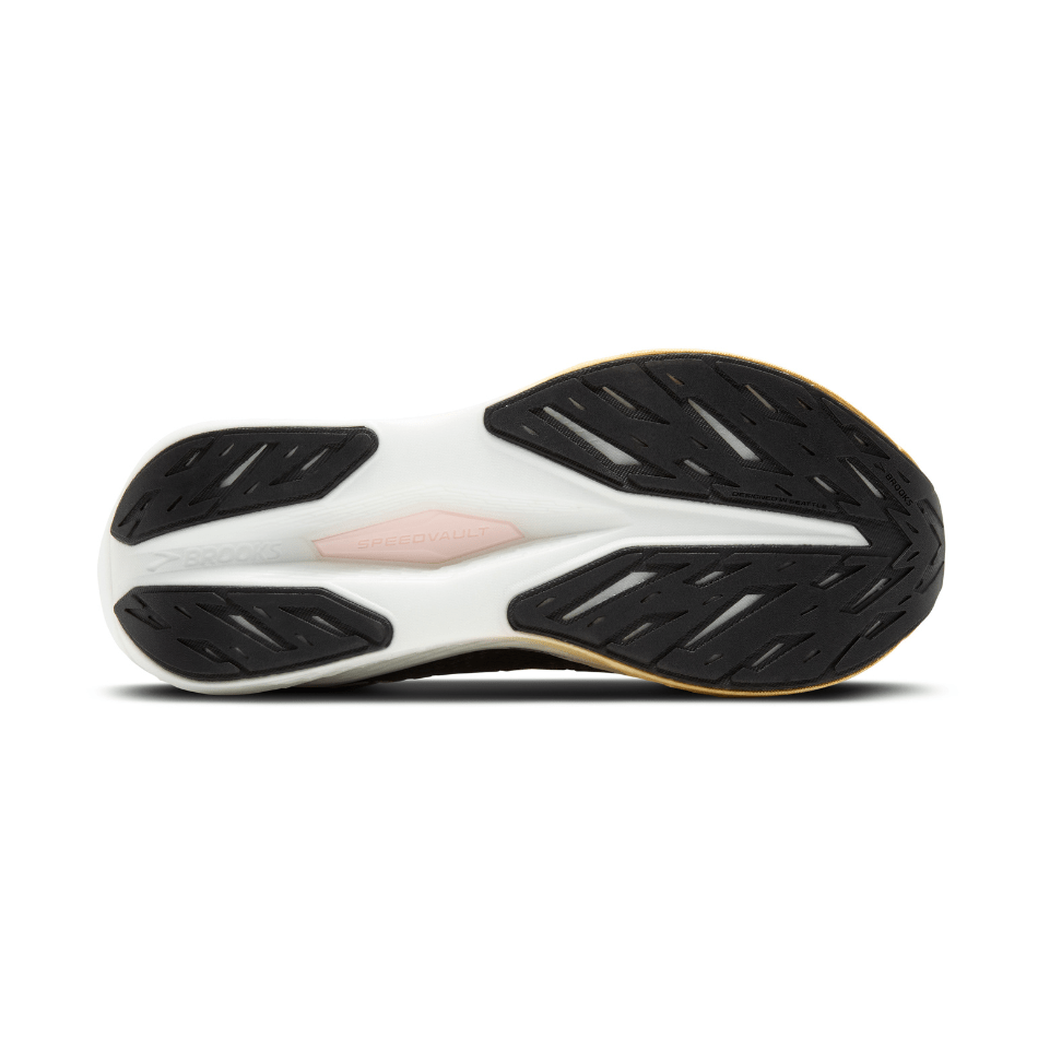 Brooks Shoes Brooks Men's Hyperion Max 2 Running Shoes in Black/Gold/Pink SS25 - Up and Running