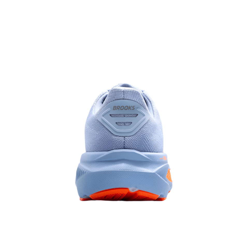 Brooks Shoes Brooks Women's Ghost 17 Running Shoes in Blue Heron/White/Orange AW25 - Up and Running