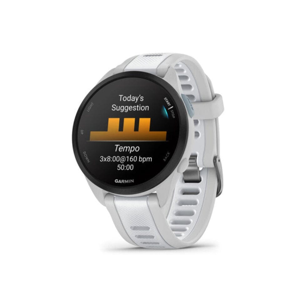 Garmin Electronics Garmin Forerunner 165 Music Mist Grey and Whitestone - Up and Running