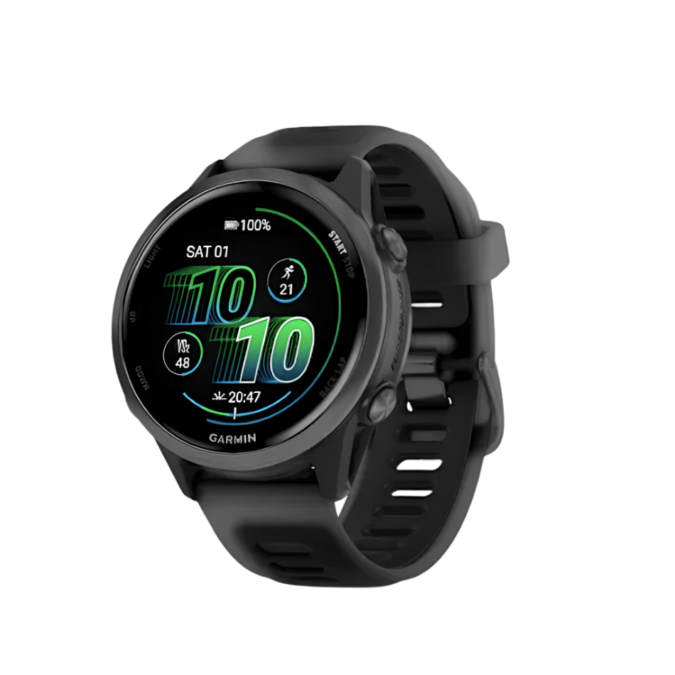 Garmin Electronics Garmin Unisex Forerunner 570 42mm GPS Running Watch in Black - Up and Running