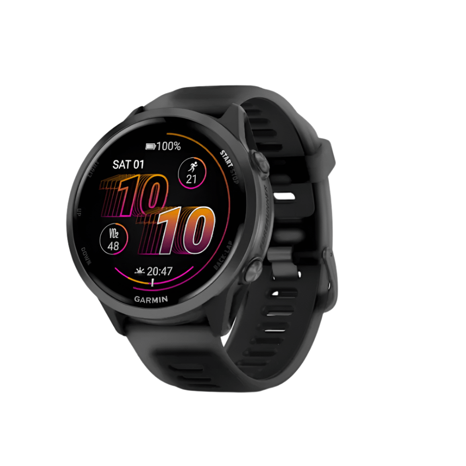 Garmin Electronics Garmin Unisex Forerunner 570 47mm GPS Running Watch in Black - Up and Running
