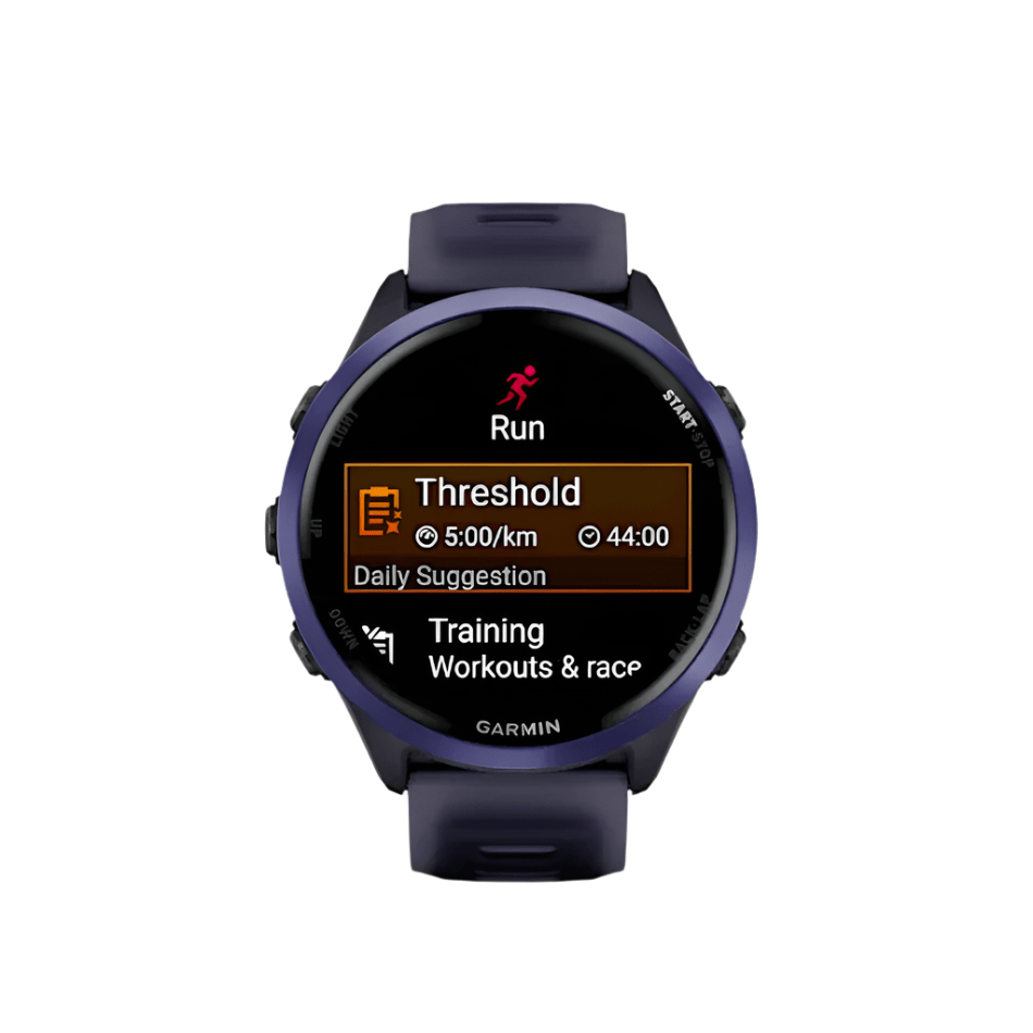 Garmin Electronics Garmin Unisex Forerunner 570 47mm GPS Running Watch in Imperial Purple/Indigo - Up and Running