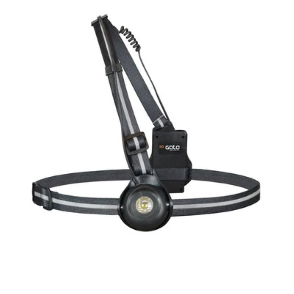 Gato Accessories Gato Adjustable High-Viz Chest Light USB Black - Up and Running