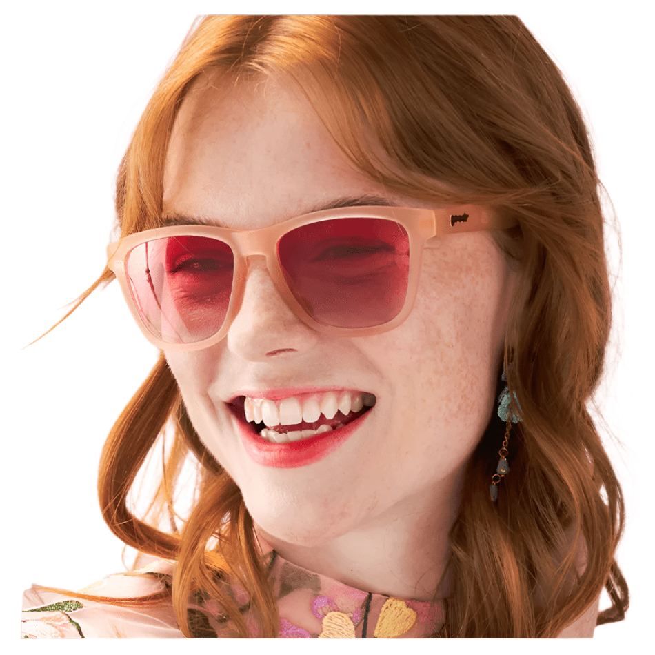 Goodr Accessories Goodr Don't Make Me Blush Sunglasses - Up and Running