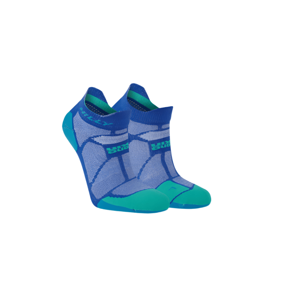Hilly Accessories Hilly Marathon Fresh Socklet Min Running Socks in Sapphire/Teal  SS25 - Up and Running