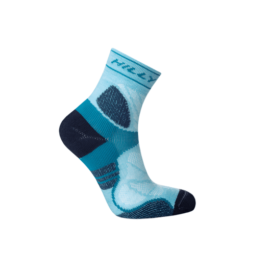Hilly Accessories Hilly Trail Anklet Max Running Socks in Peppermint/Teal SS25 - Up and Running