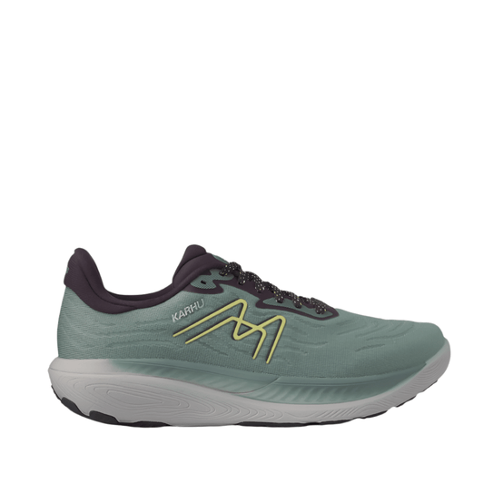 Karhu Shoes Karhu Men's Ikoni 3.0 Running Shoes in Green Milieu/Dusty Yellow SS25 - Up and Running