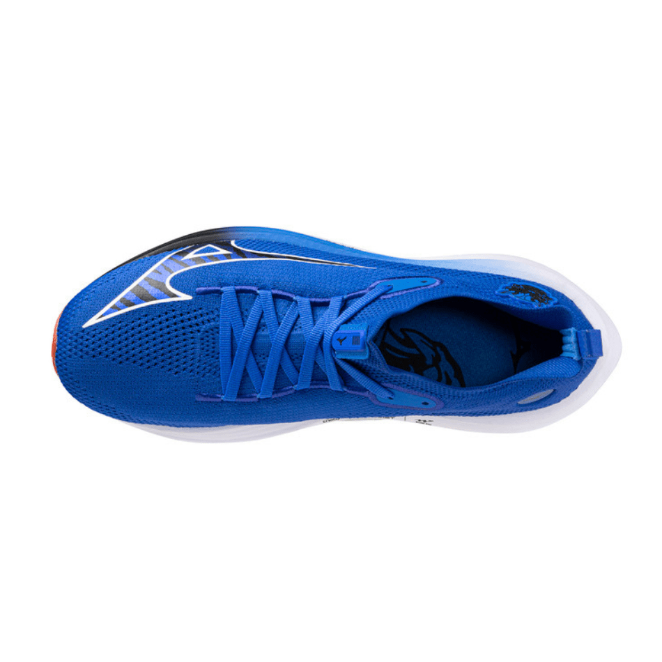 Mizuno Shoes Mizuno Unisex Neo Vista Running Shoes in Mizuno Ignition Red/Black/Baseball Blue SS25 - Up and Running