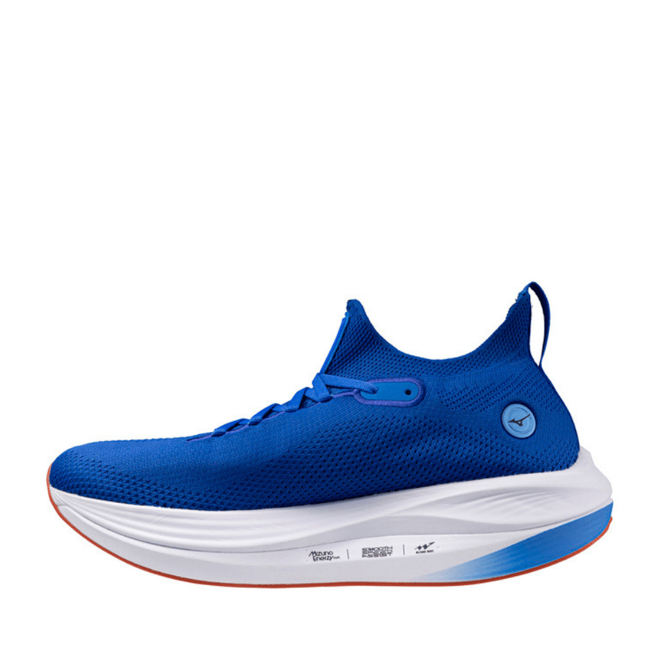 Mizuno Shoes Mizuno Unisex Neo Vista Running Shoes in Mizuno Ignition Red/Black/Baseball Blue SS25 - Up and Running