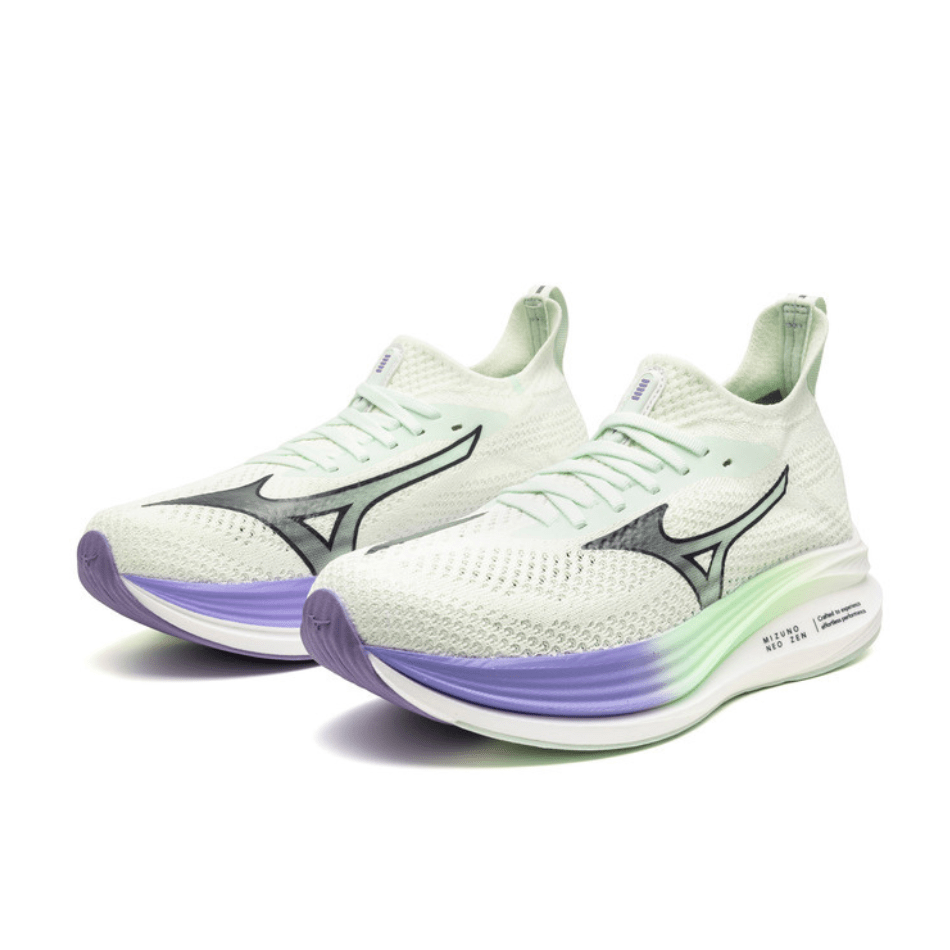 Mizuno Shoes Mizuno Women's Neo Zen Running Shoes in Hint of Mint/India Ink/Paisley Purple SS25 - Up and Running