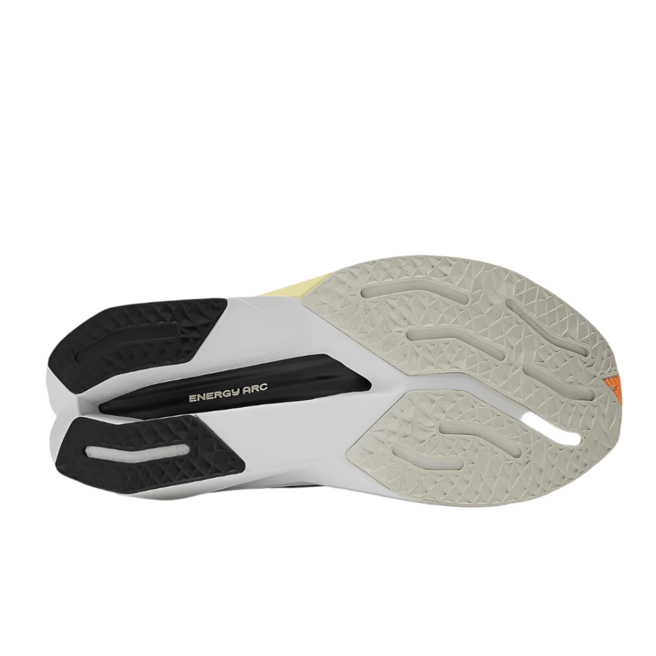 New Balance Shoes New Balance Men's FuelCell SuperComp Trainer V3 Running Shoes in Angora with Hot Mango and Black SS25 - Up and Running