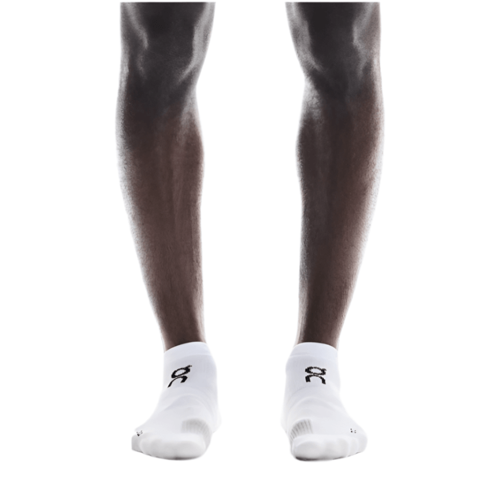 On Accessories White/Glacier / XS On Unisex Performance Run Sock Low Rise SS25 - Up and Running
