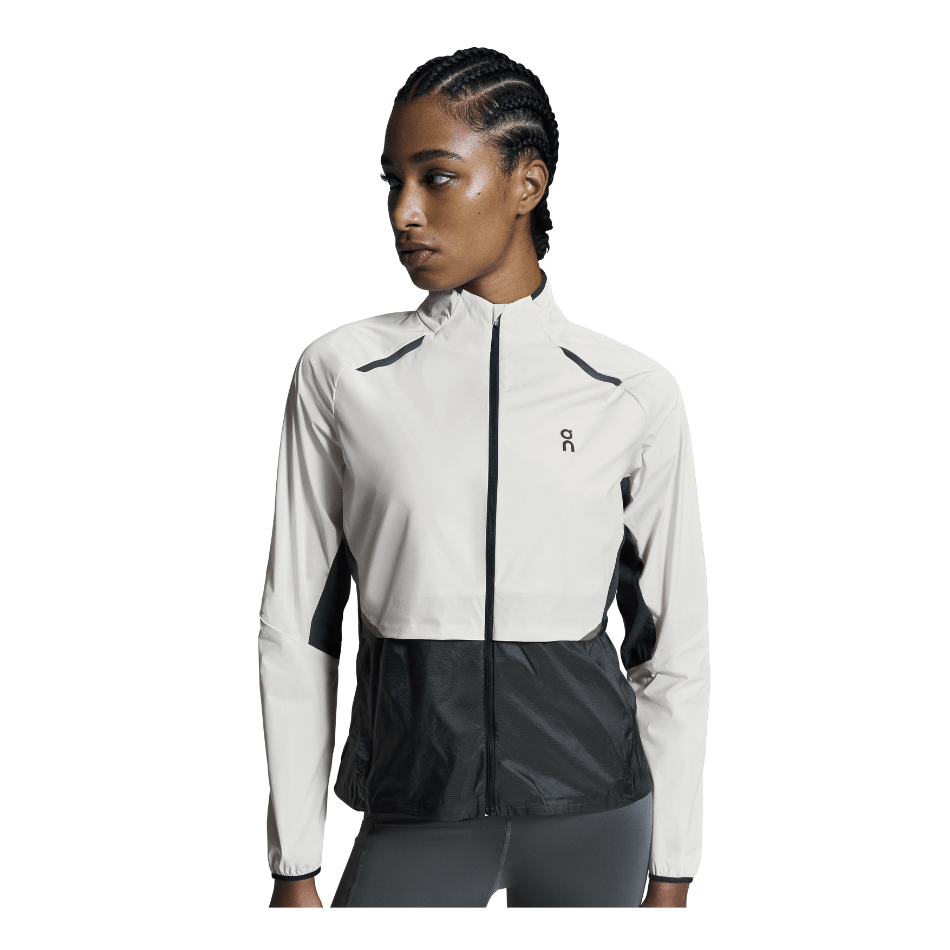 On Clothing On Women's Weather Jacket in Silver/Eclipse SS25 - Up and Running