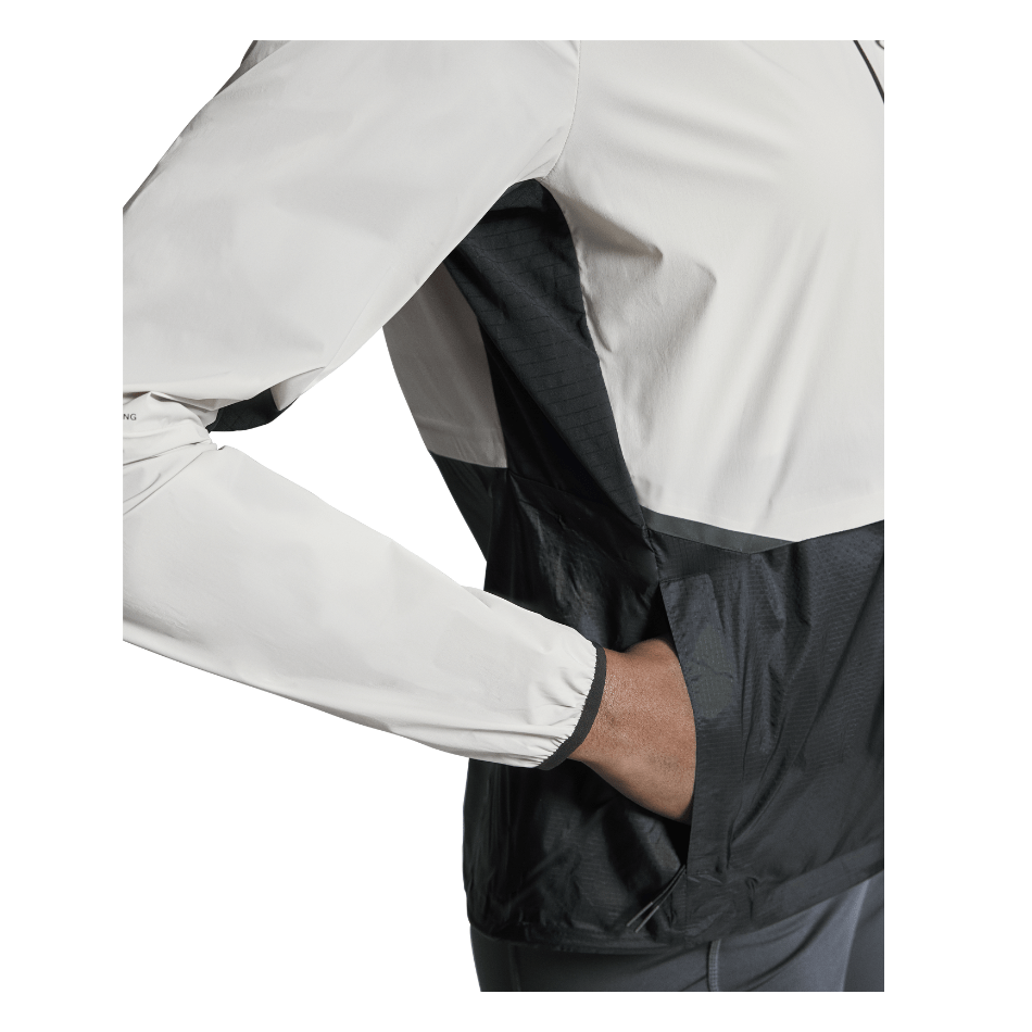 On Clothing On Women's Weather Jacket in Silver/Eclipse SS25 - Up and Running