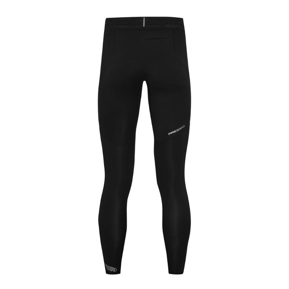 Pressio Clothing Pressio Men's EQ Run Tight in Black/Silver SS25 - Up and Running