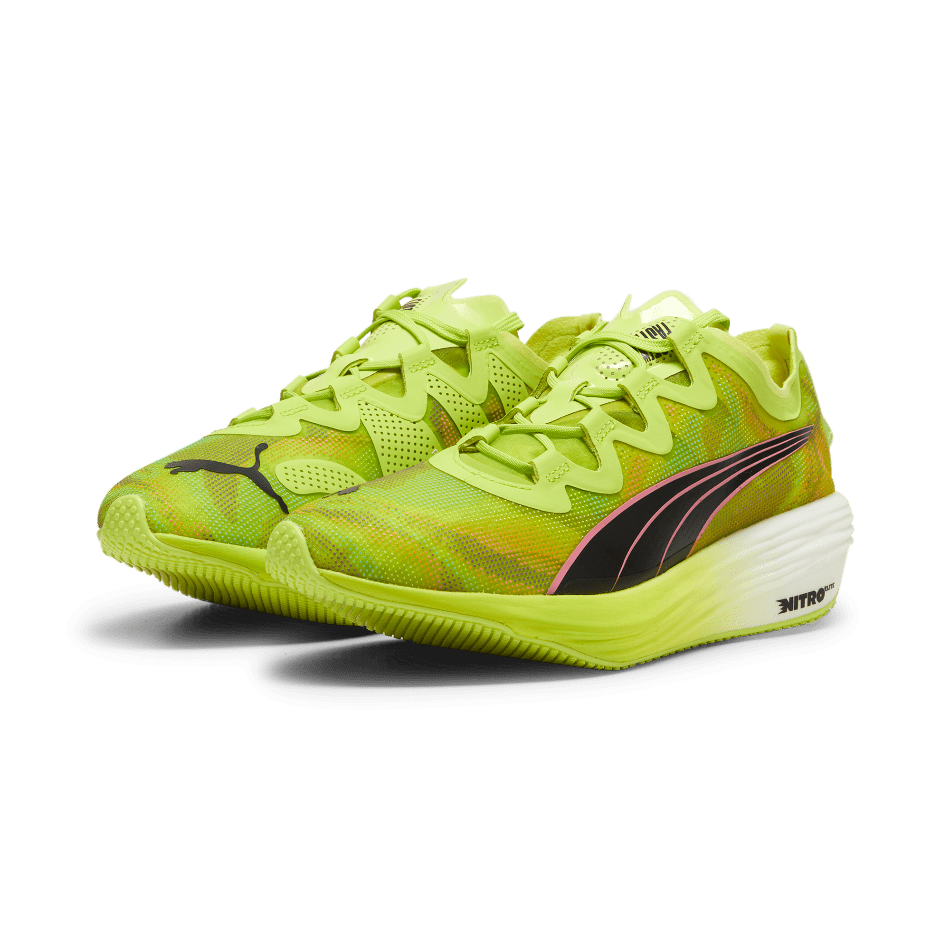 Puma Footwear Puma Fast-FW D Nitro Elite Psychedelic Rush Men's  Running Shoes SS24 Lime Pow-Puma Black-Poison Pink - Up and Running