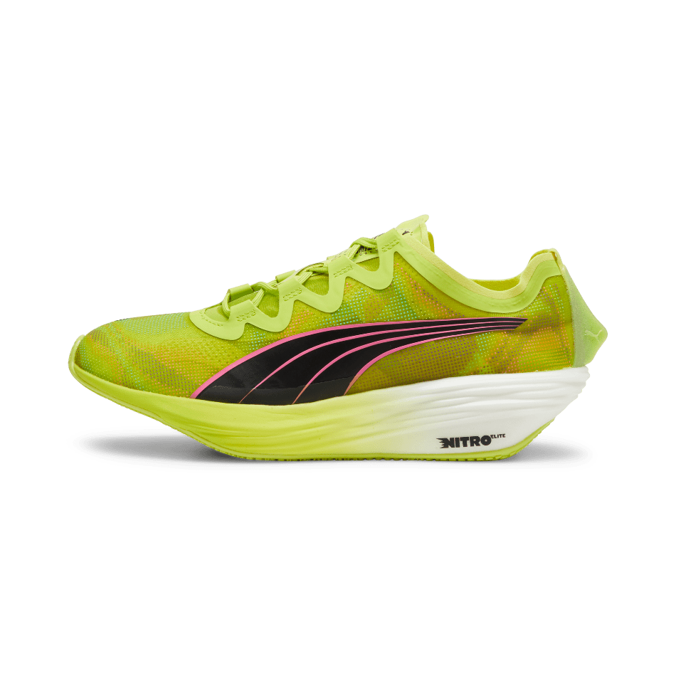 Puma Footwear Puma Fast-FW D Nitro Elite Psychedelic Rush Women's  Running Shoes SS24 Lime Pow-Puma Black-Poison Pink - Up and Running