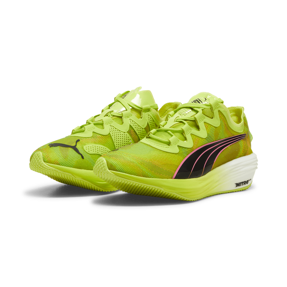 Puma Footwear Puma Fast-FW D Nitro Elite Psychedelic Rush Women's  Running Shoes SS24 Lime Pow-Puma Black-Poison Pink - Up and Running