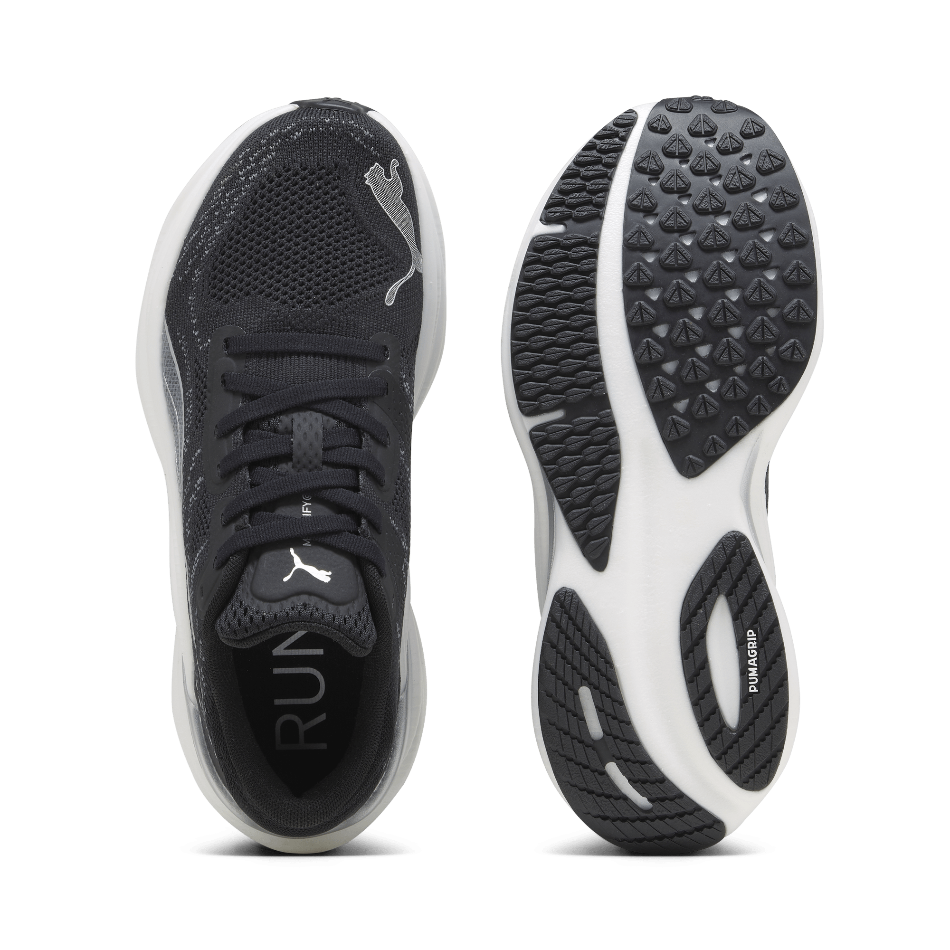 Puma Footwear Puma Magnify Nitro 2 Women's  Running Shoes SS24 Puma Black-Puma White-Puma Silver - Up and Running