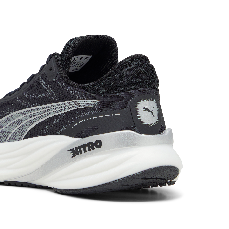 Puma Footwear Puma Magnify Nitro 2 Women's  Running Shoes SS24 Puma Black-Puma White-Puma Silver - Up and Running