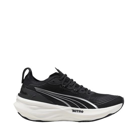 PUMA Shoes Puma Men's ForeverRun Nitro 2 Running Shoes in PUMA Black/PUMA White SS25 - Up and Running