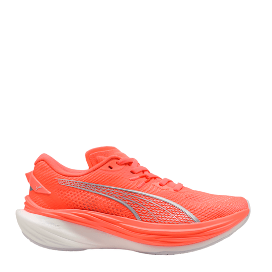 PUMA Shoes Puma Women's Deviate NITRO 3 Running Shoes in Glowing Red/Puma Silver SS25 - Up and Running