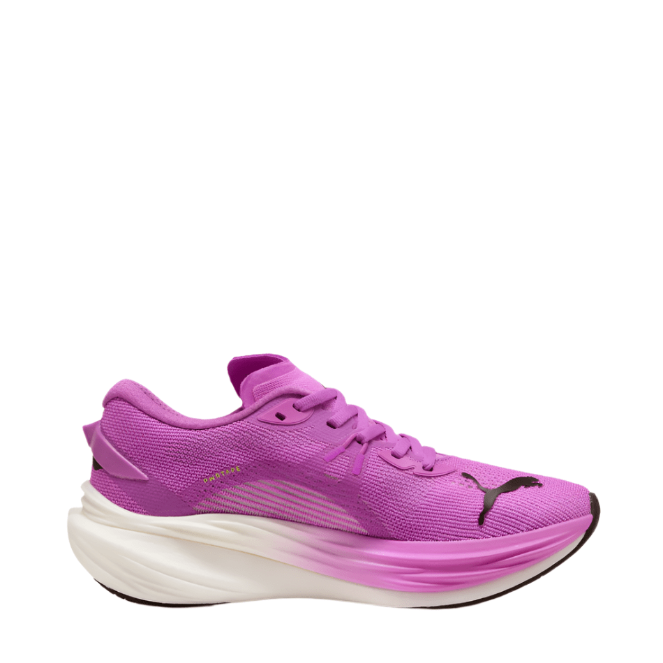 PUMA Shoes Puma Women's Deviate NITRO 3 Running Shoes in Pure Magenta/Yellow Alert/Puma White SS25 - Up and Running