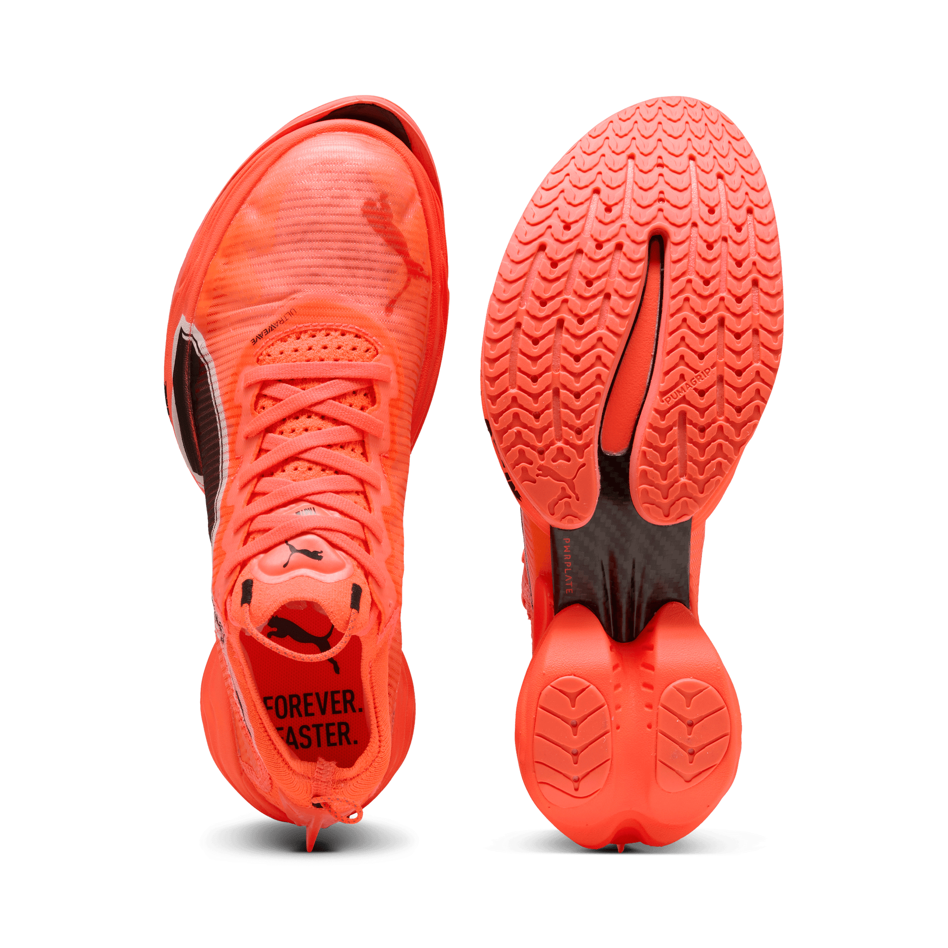 PUMA Shoes Puma Women's Deviate Nitro Elite Fast-R Running Shoes in Glowing Red/Puma White SS25 - Up and Running