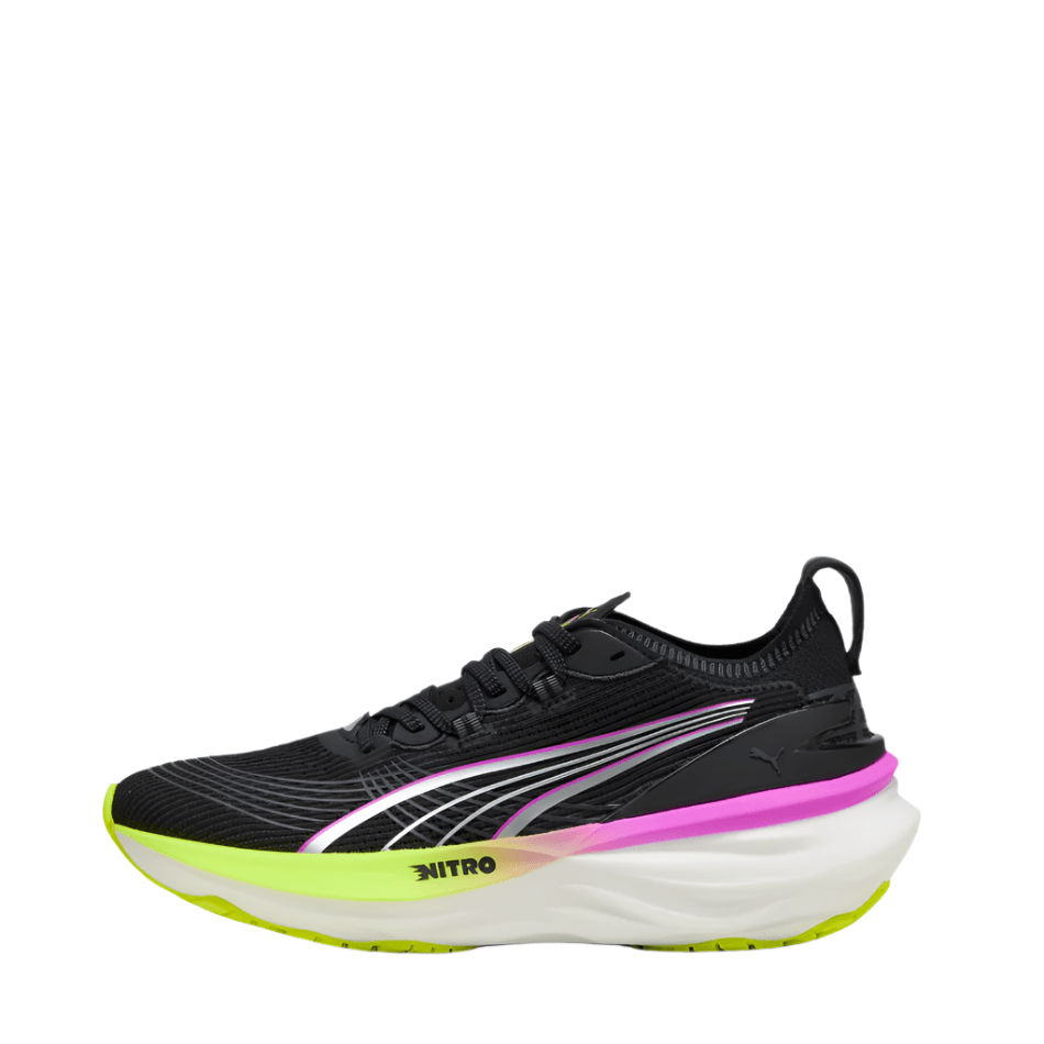 PUMA Shoes Puma Women's ForeverRun NITRO 2 Running Shoes in Puma Black/Pure Magneta SS25 - Up and Running