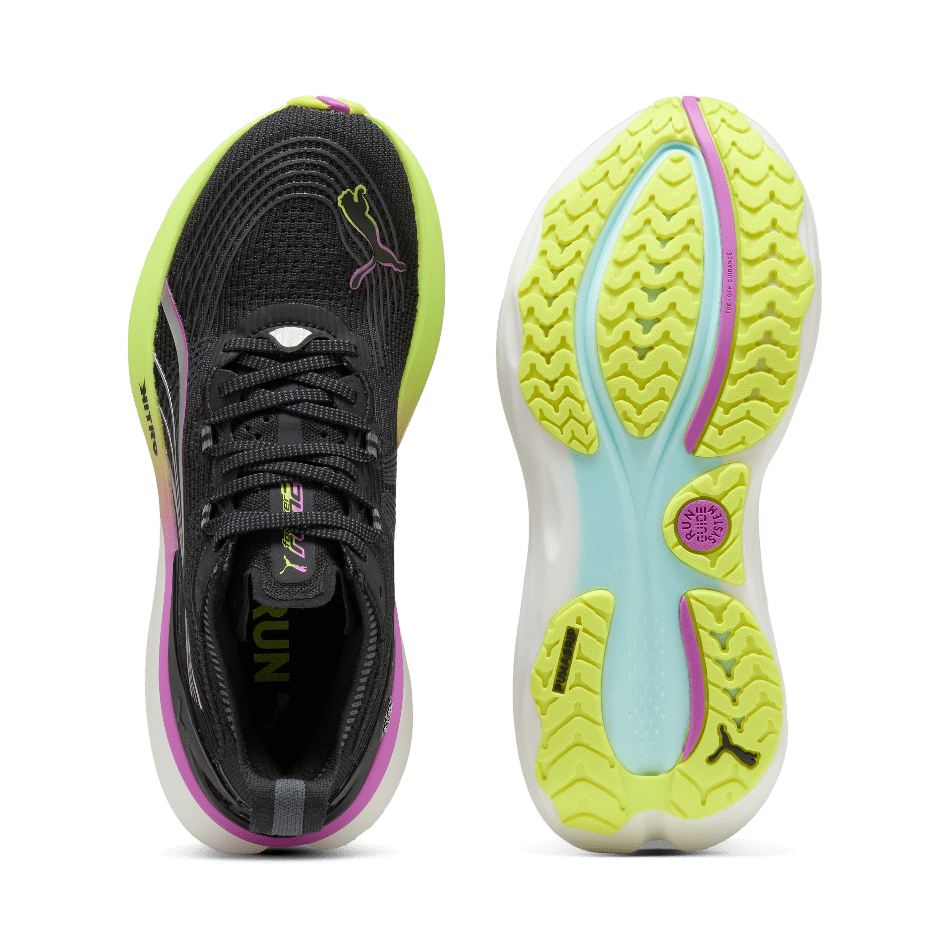 PUMA Shoes Puma Women's ForeverRun Nitro 2 Running Shoes in Puma Black/Pure Magneta SS25 - Up and Running