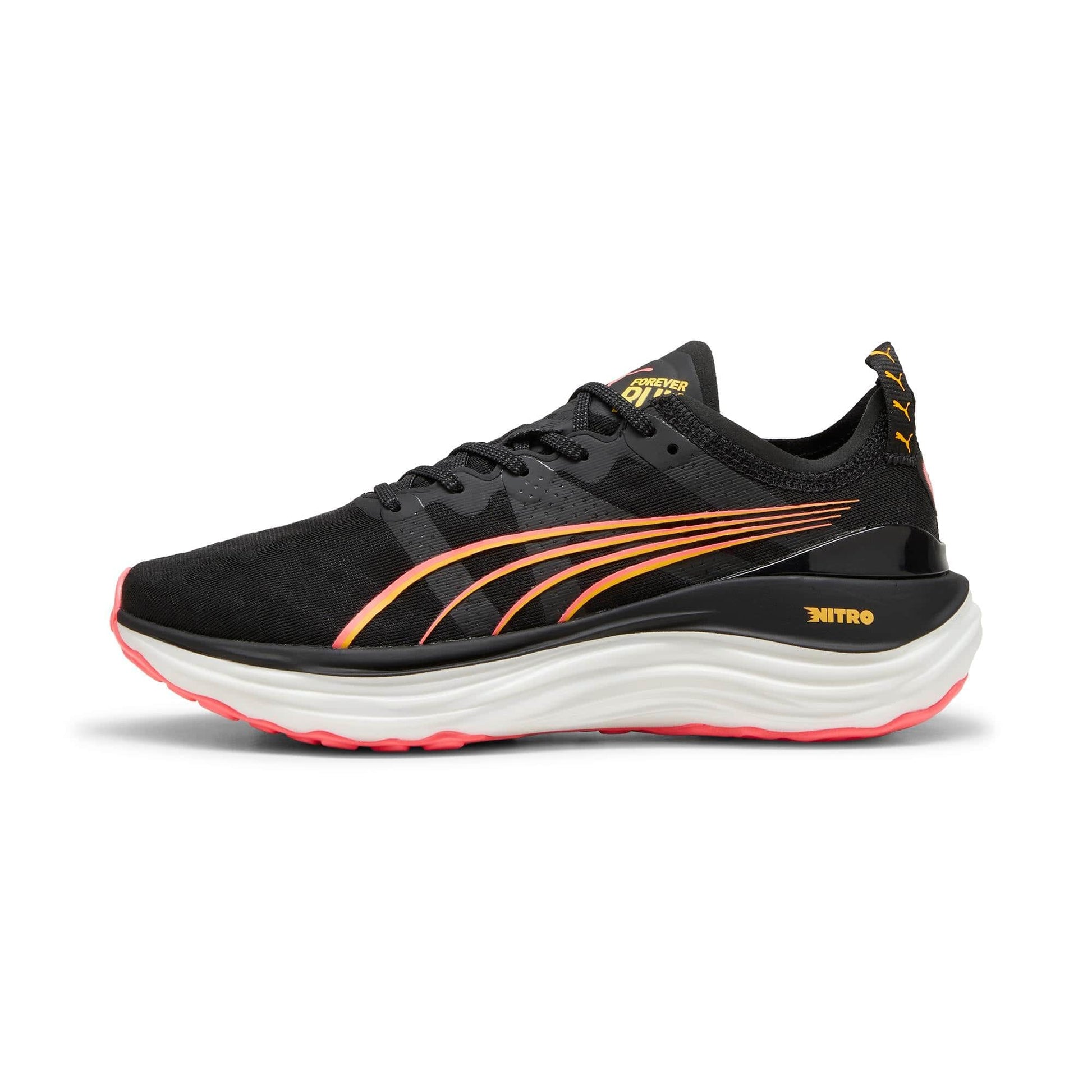 Puma Footwear Puma Women's ForeverRun NITRO - Black-Sun Stream-Sunset Glow AW24 - Up and Running