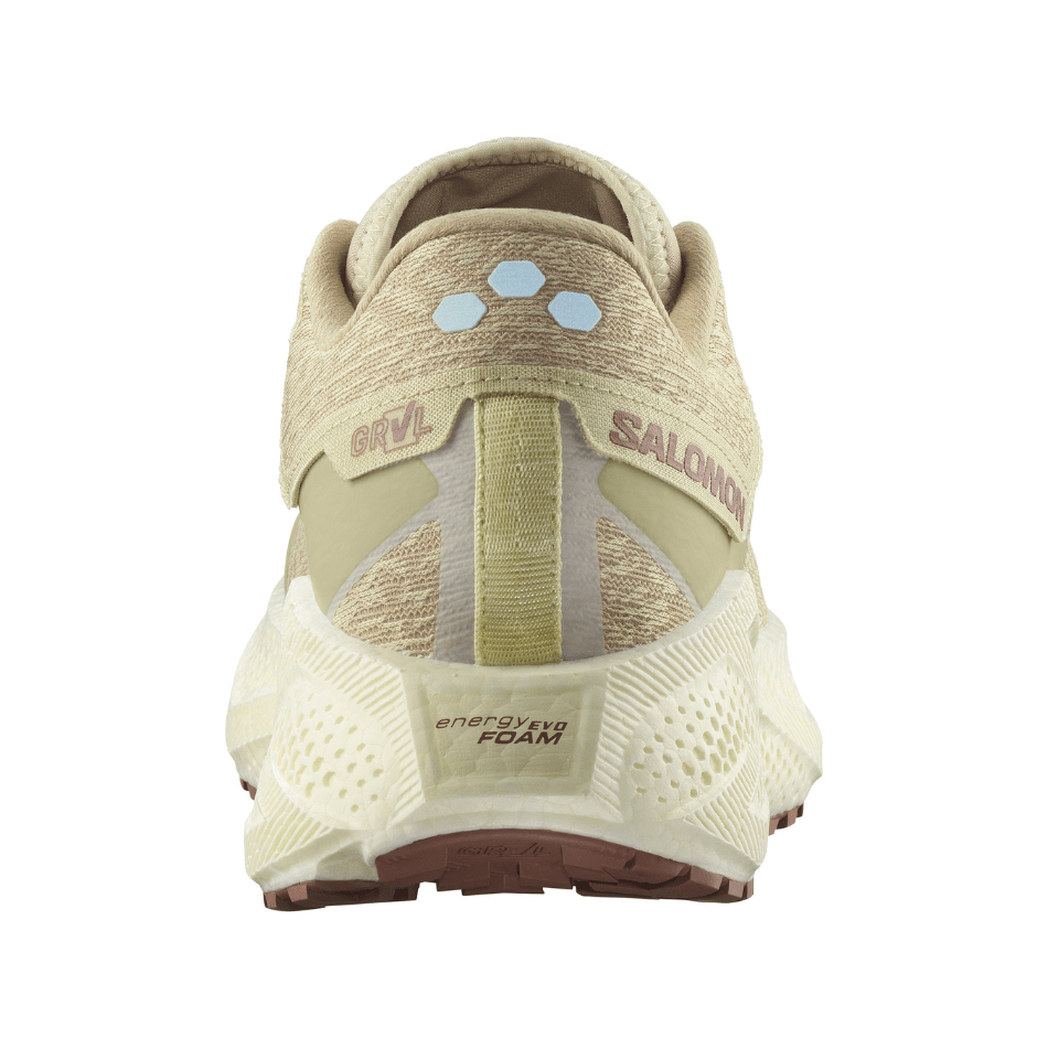 Salomon Shoes Salomon Men's Aeroglide 3 GRVL Running Shoes in Green Haze/Vanilla Ice/Russet SS25 - Up and Running