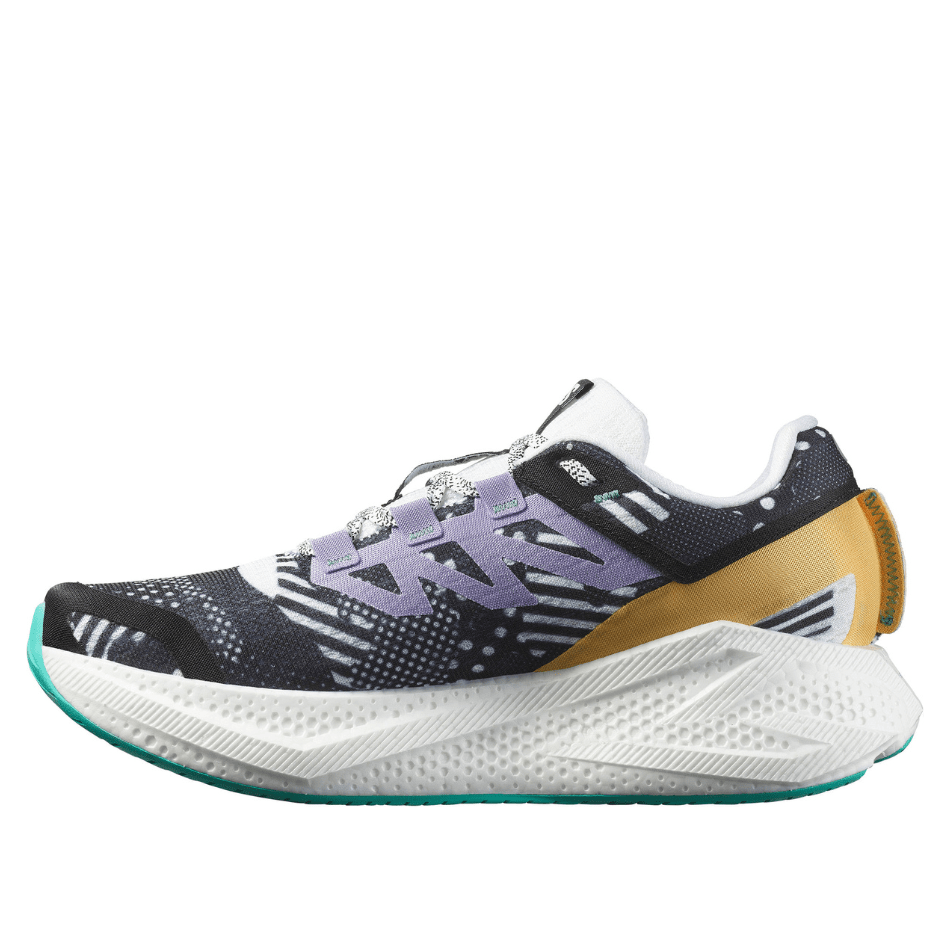 Salomon Shoes Salomon Men's Aeroglide 3 Proto Pack Running Shoes in White/Black/Waterfall SS25 - Up and Running