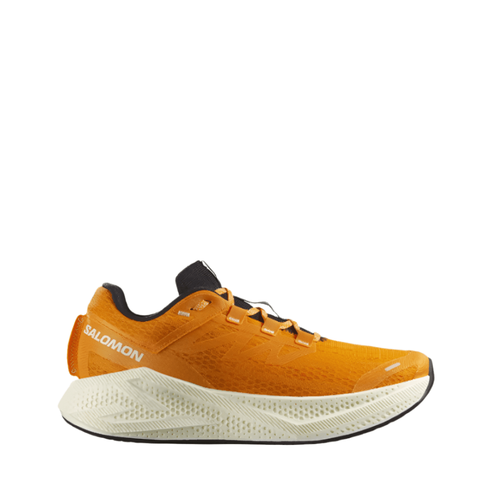 Salomon Shoes Salomon Men's Aeroglide 3 Running Shoes in Tumeric/White/Black SS25 - Up and Running