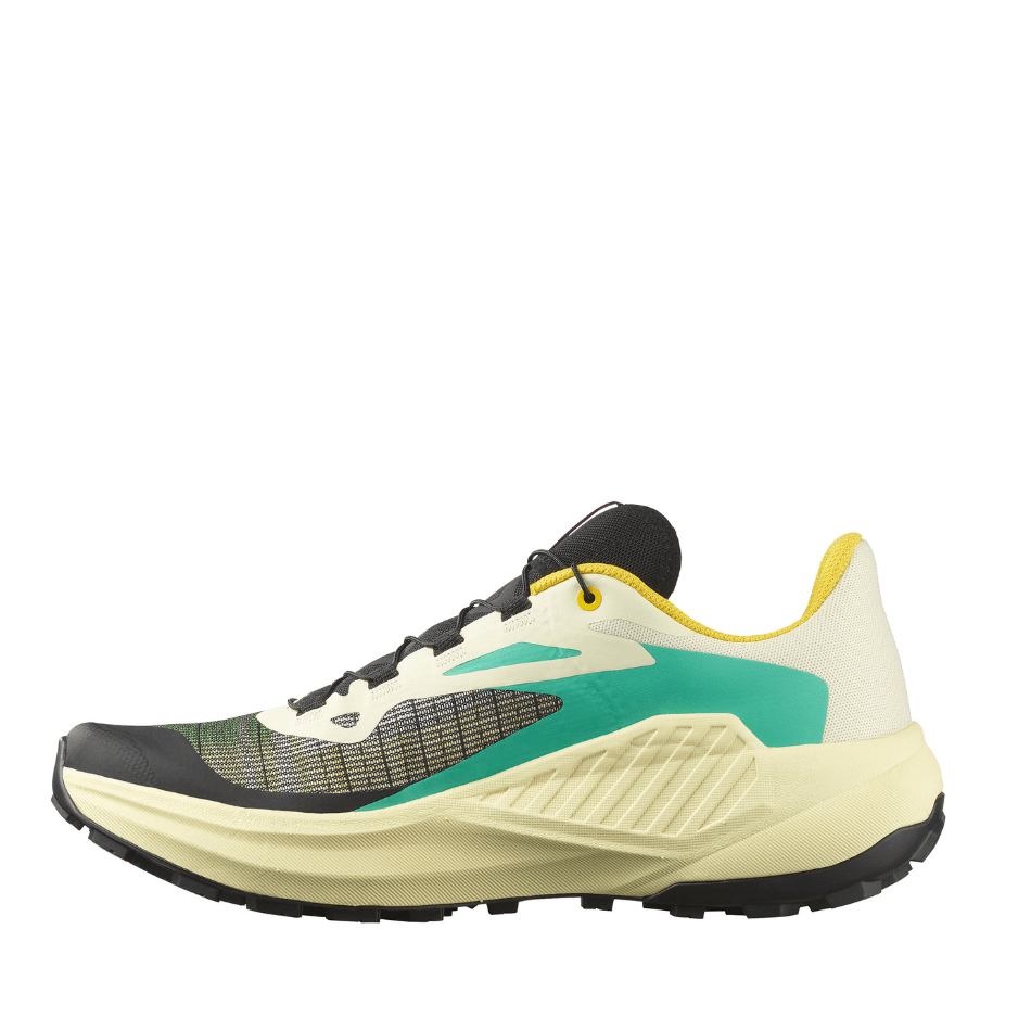 Salomon Shoes Salomon Men's Genesis Running Shoes in Transparent Yellow/Black/Willowherb AW25 - Up and Running