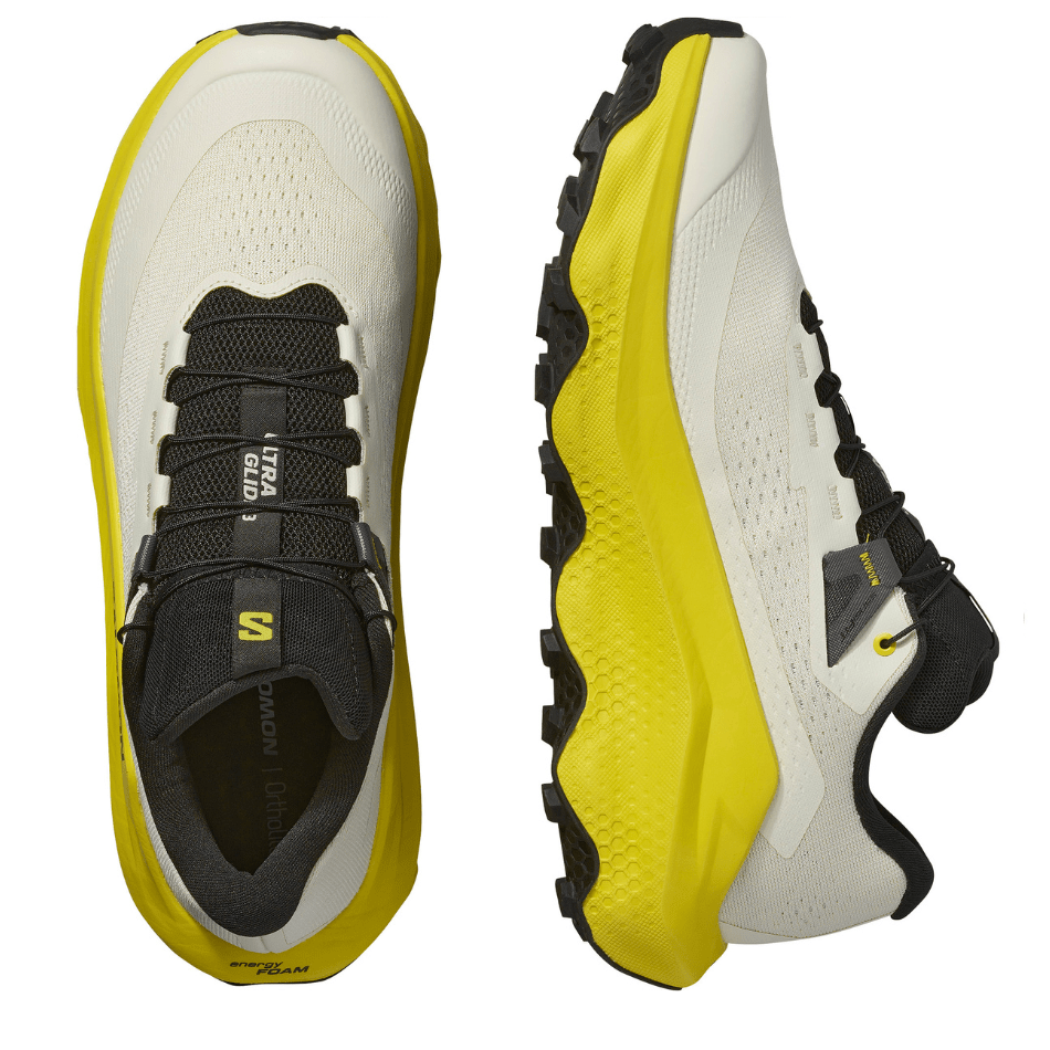Salomon Shoes Salomon Men's Ultra Glide 3 Trail Running Shoes in Almond Milk/Incaberry/Black AW25 - Up and Running