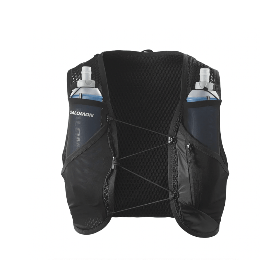 Salomon Accessories Salomon Unisex Active Skin 8 Running Vest in Black/Metal - Up and Running