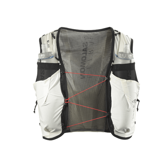 Salomon Accessories Salomon Unisex S/LAB Ultra 10 Running Vest in Vanilla Ice/Black - Up and Running