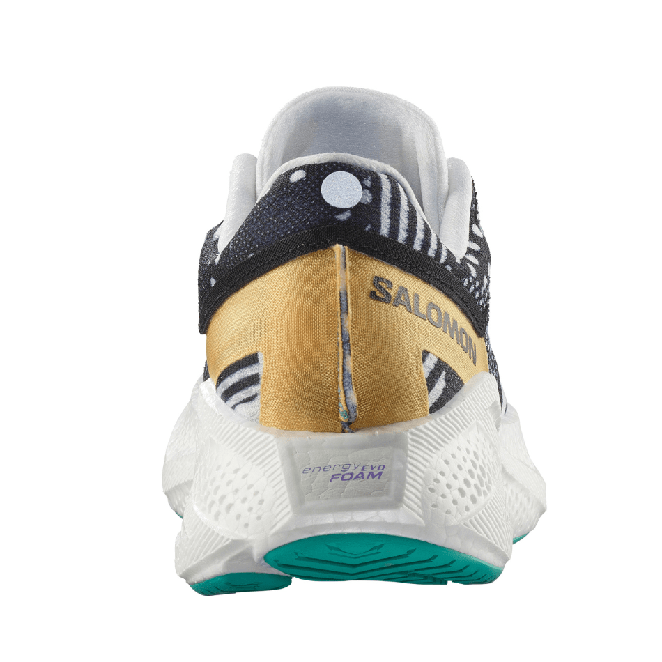 Salomon Shoes Salomon Women's Aeroglide 3 Proto Pack Running Shoes in White/Black/Waterfall SS25 - Up and Running