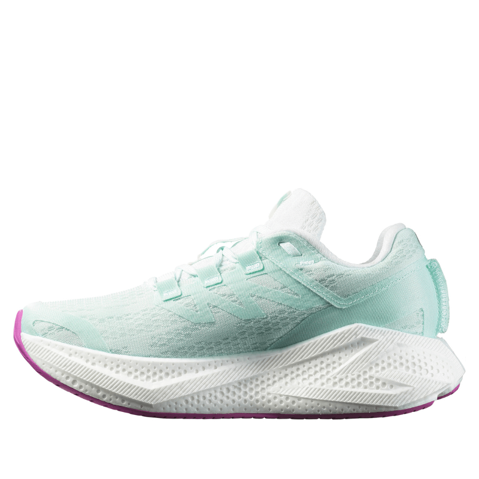 Salomon Shoes Salomon Women's Aeroglide 3 Running Shoes in Bay/White/Willowherb SS25 - Up and Running