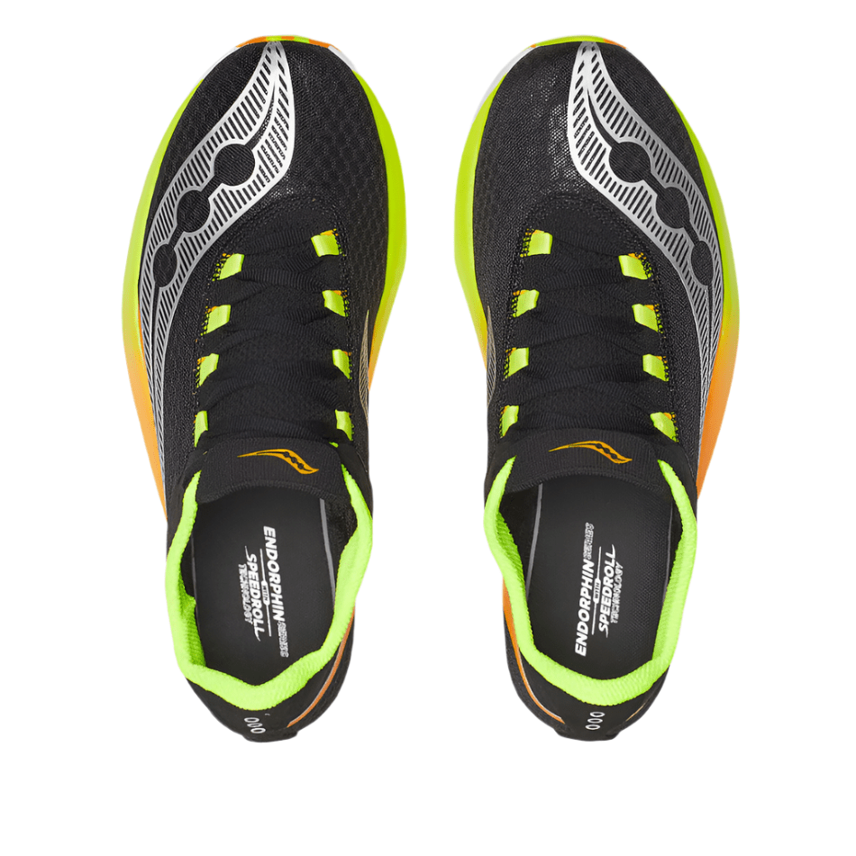 Saucony Shoes Saucony Men's Endorphin Pro 4 Running Shoes in Black/Vo2 AW25 - Up and Running