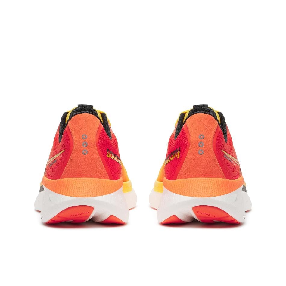 Saucony Shoes Saucony Men's Ride 18 Running Shoes in Pollen/Pepper SS25 - Up and Running