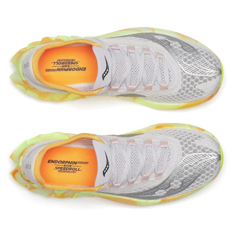 Saucony Shoes Saucony Women's Endorphin Pro 4 Running Shoes in Fog/Peel SS25 - Up and Running