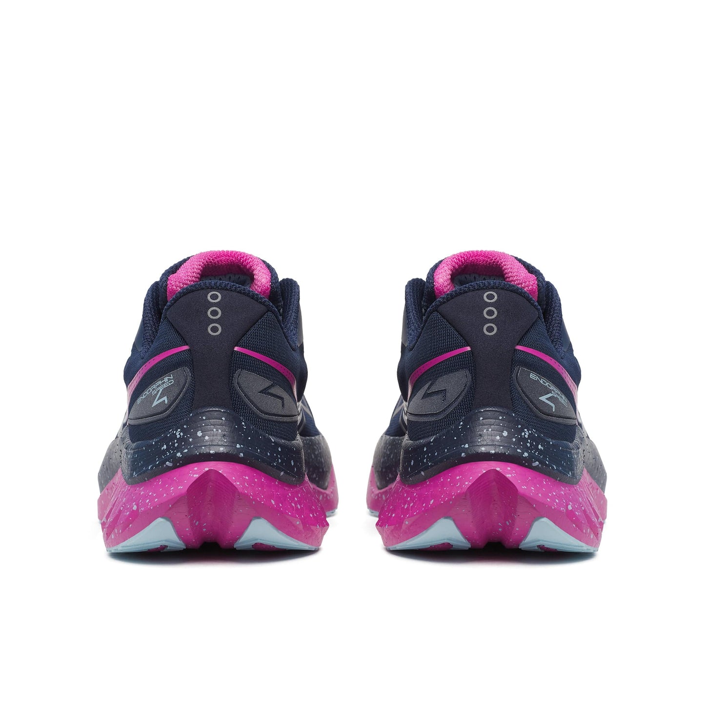 Saucony Shoes Saucony Women's Endorphin Speed 4 Running Shoes in Navy-Fuchsia SS25 - Up and Running
