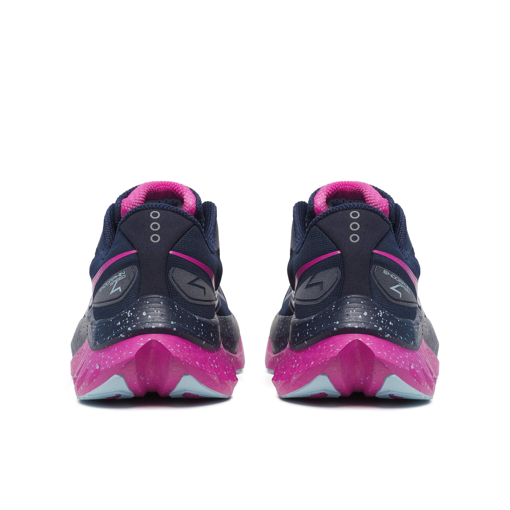 Saucony Shoes Saucony Women's Endorphin Speed 4 Running Shoes in Navy-Fuchsia SS25 - Up and Running