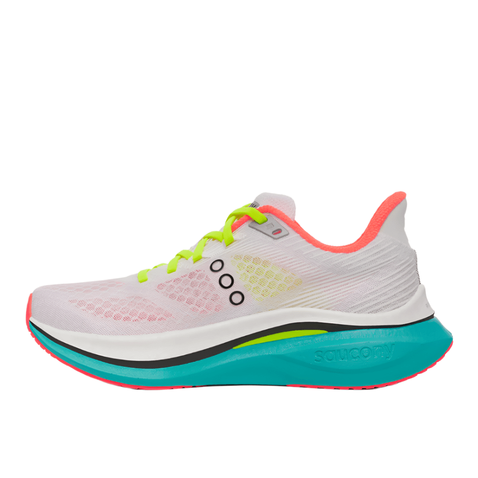 Saucony Shoes Saucony Women's Endorphin Speed 5 Running Shoes in White/Mutant AW25 - Up and Running