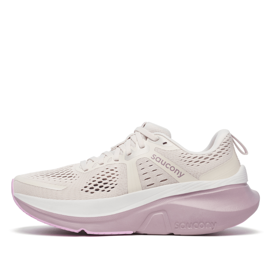 Saucony Shoes Saucony Women's Guide 18 Running Shoes in Moon/Quail SS25 - Up and Running