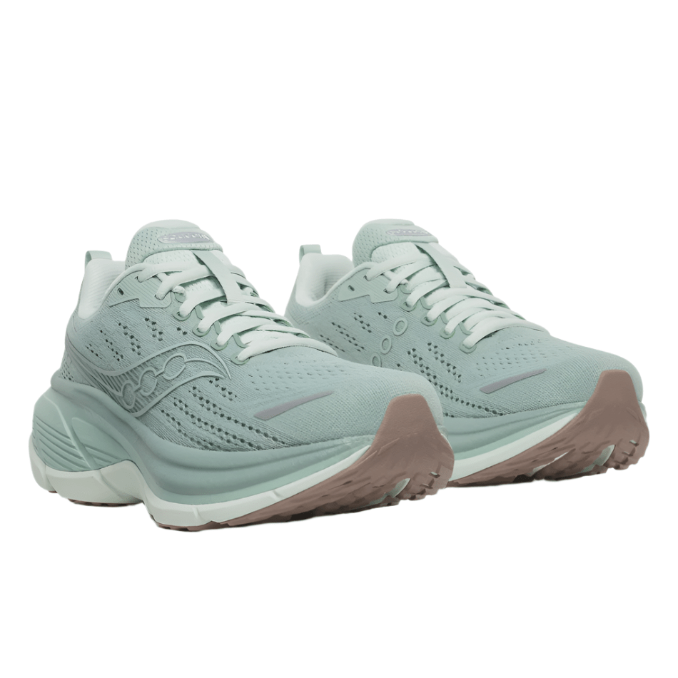 Saucony Shoes Saucony Women's Hurricane 25 Running Shoes in Iceberg/Aloe AW25 - Up and Running